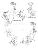 Page B Diagram and Parts List for 31AE5KLG801 2007 Yard Man Snow Blower